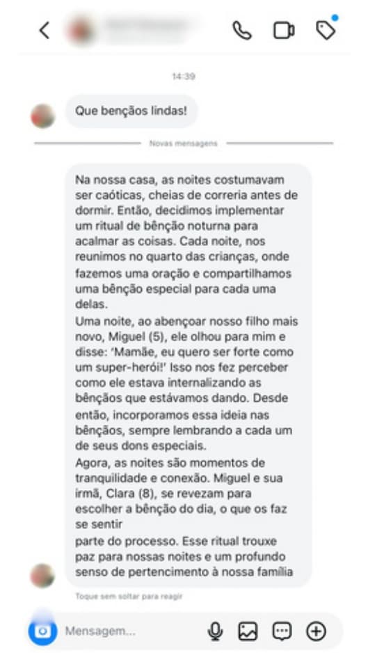 Depoimento de casal orando juntos