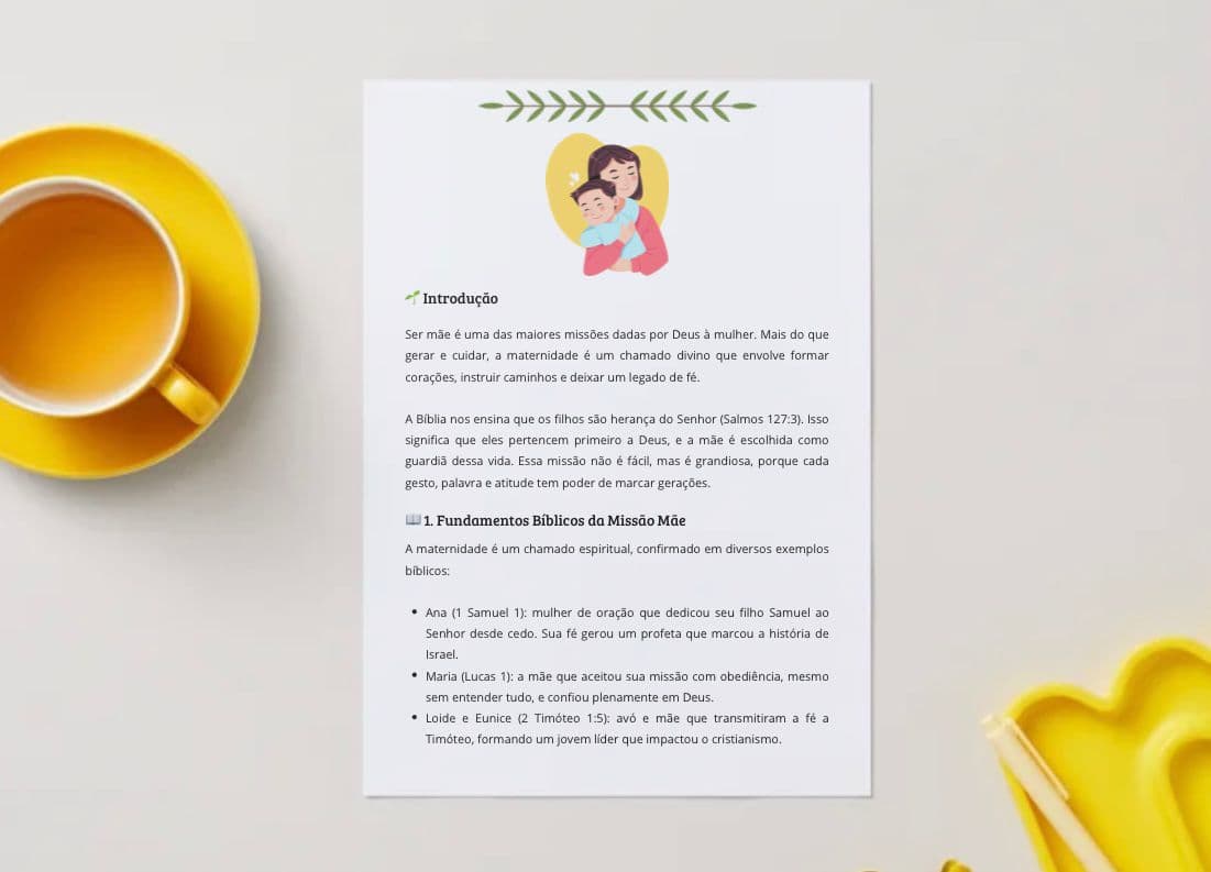 Página interna do material 9 - O Poder das Palavras