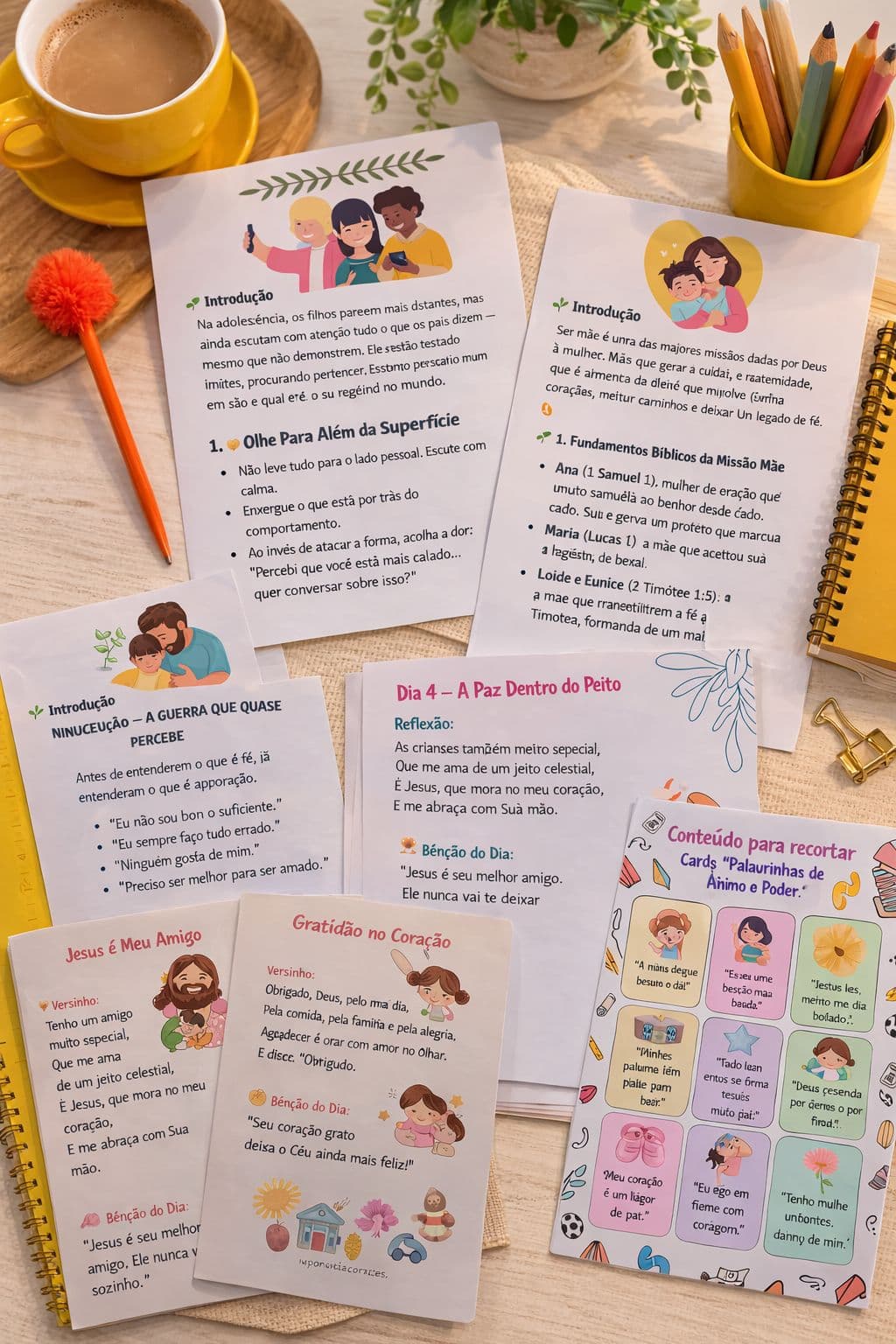 Página interna do material 14 - O Poder das Palavras